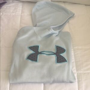 NWOT Under Armour‎ Sky Blue Hoodie, Pullover  L